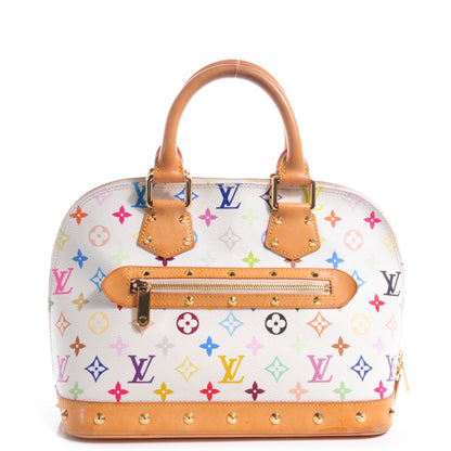 Louis Vuitton Monogram Multicolor Alma White 1 of 7