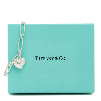 Tiffany Sterling Silver Elsa Peretti Full Heart Bracelet 4 of 4