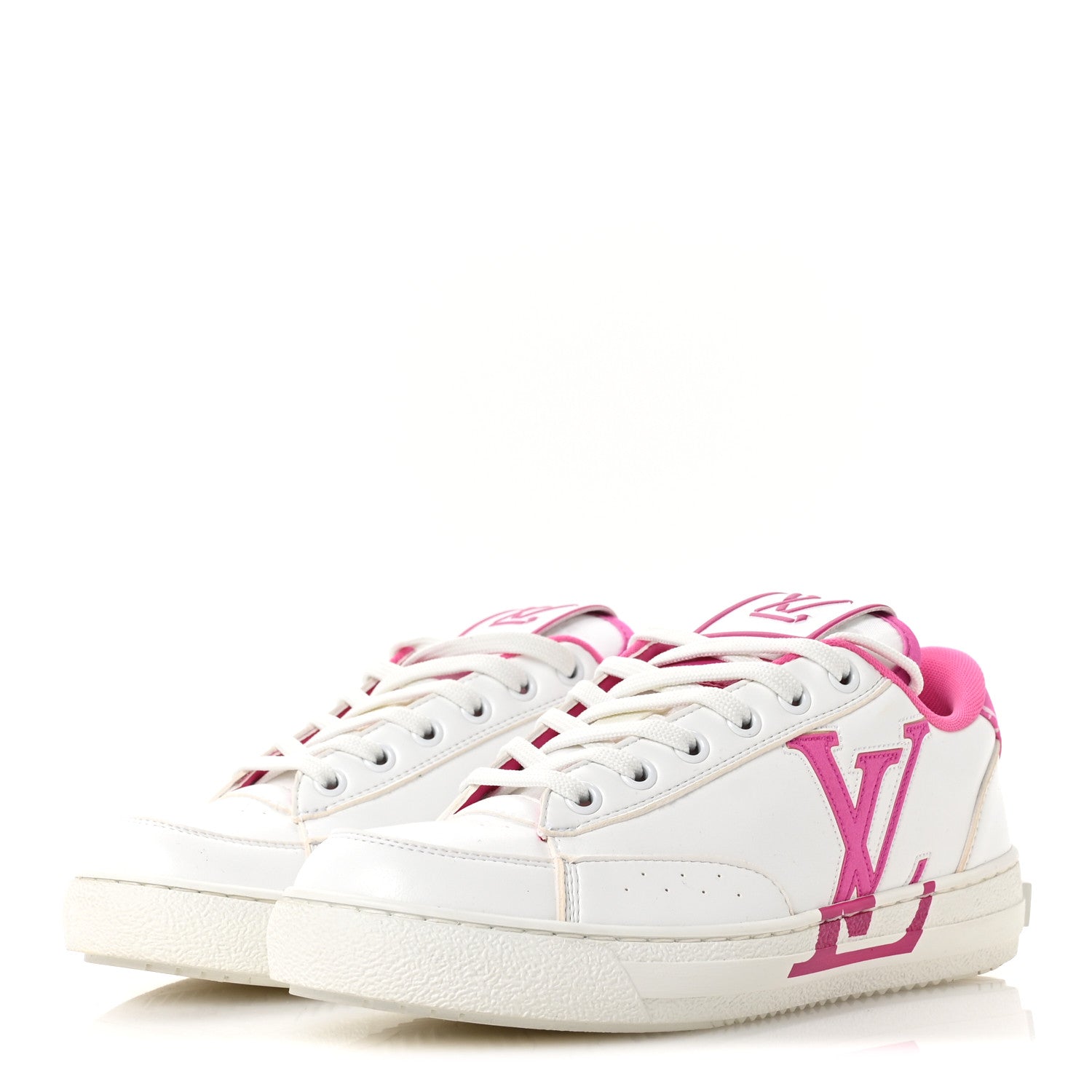 Louis Vuitton Calfskin Charlie Sneaker 36 Magenta 4 of 9