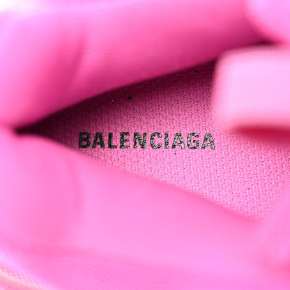 Balenciaga Fabric Mesh Clear Sole Fluo Womens Triple S Sneakers 40 Pink 6 of 8