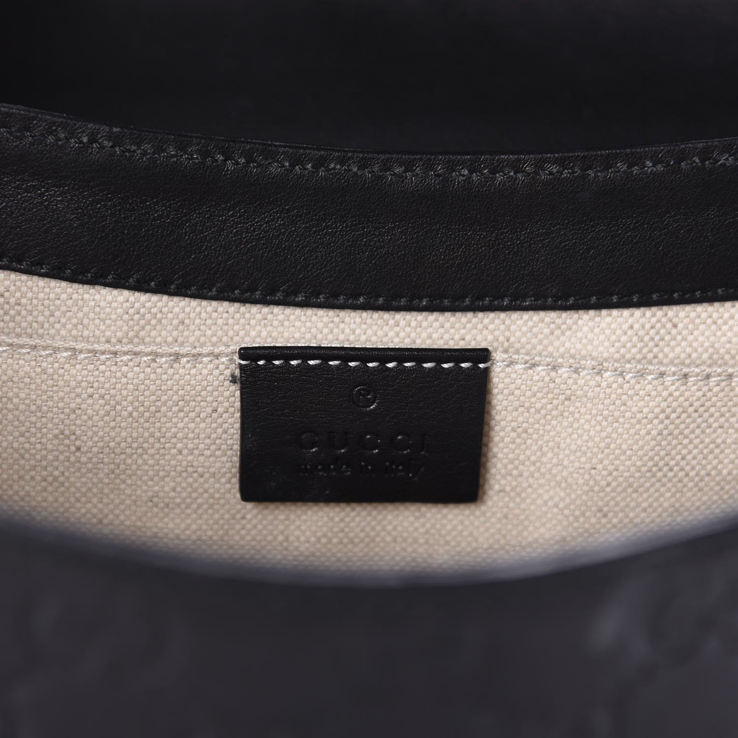 Gucci Guccissima Medium Emily Chain Shoulder Bag Black 9 of 13