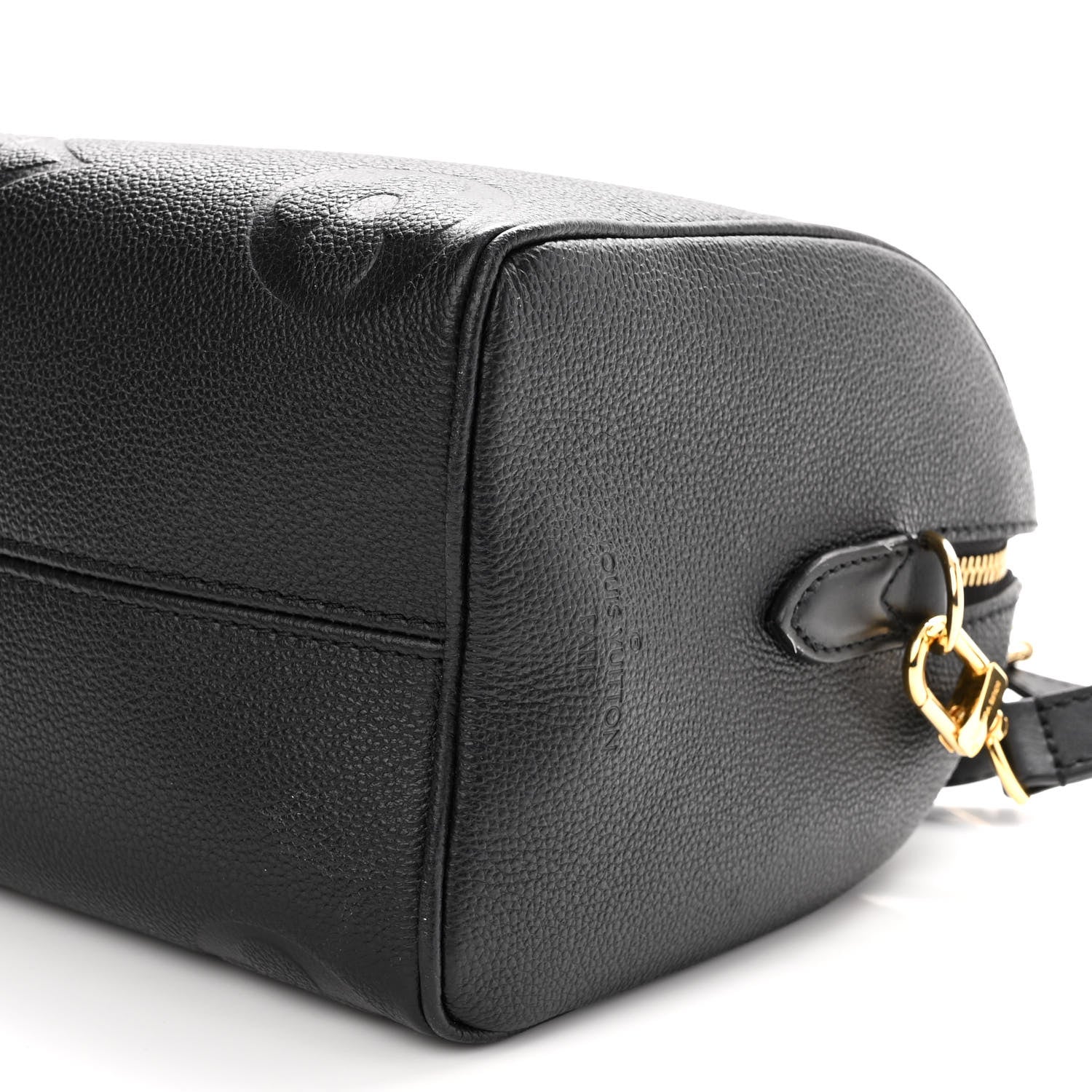 Louis Vuitton Empreinte Monogram Giant Speedy Bandouliere 25 Black 9 of 9
