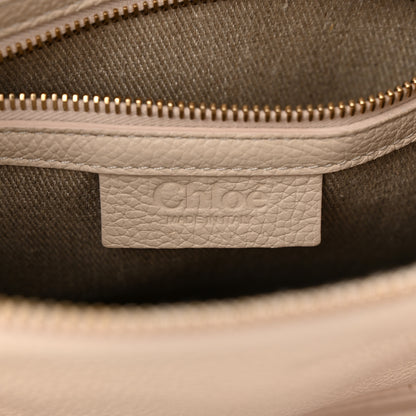 Chloe Calfskin Small Fringe Marcie Satchel Nude Multicolor 6 of 12