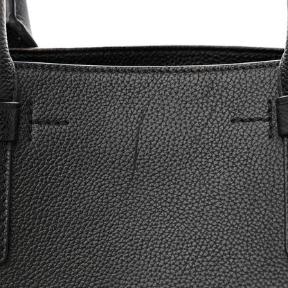 Tom Ford Pebbled Calfskin Medium Jennifer Zip Tote Black 10 of 13