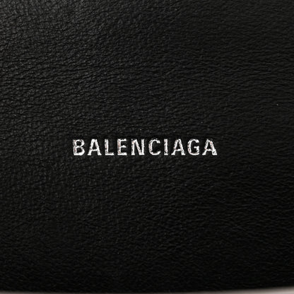 Balenciaga Metallic Textured Calfskin Hourglass Top Handle Bag XS Silver 6 of 9
