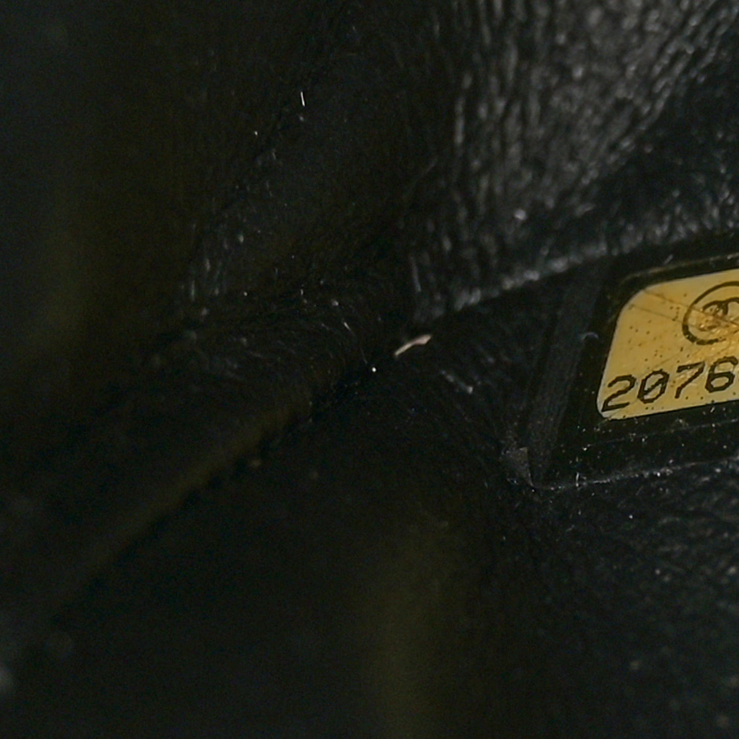 Aged Calfskin Lucky Charms 2.55 Reissue 225 Flap Black