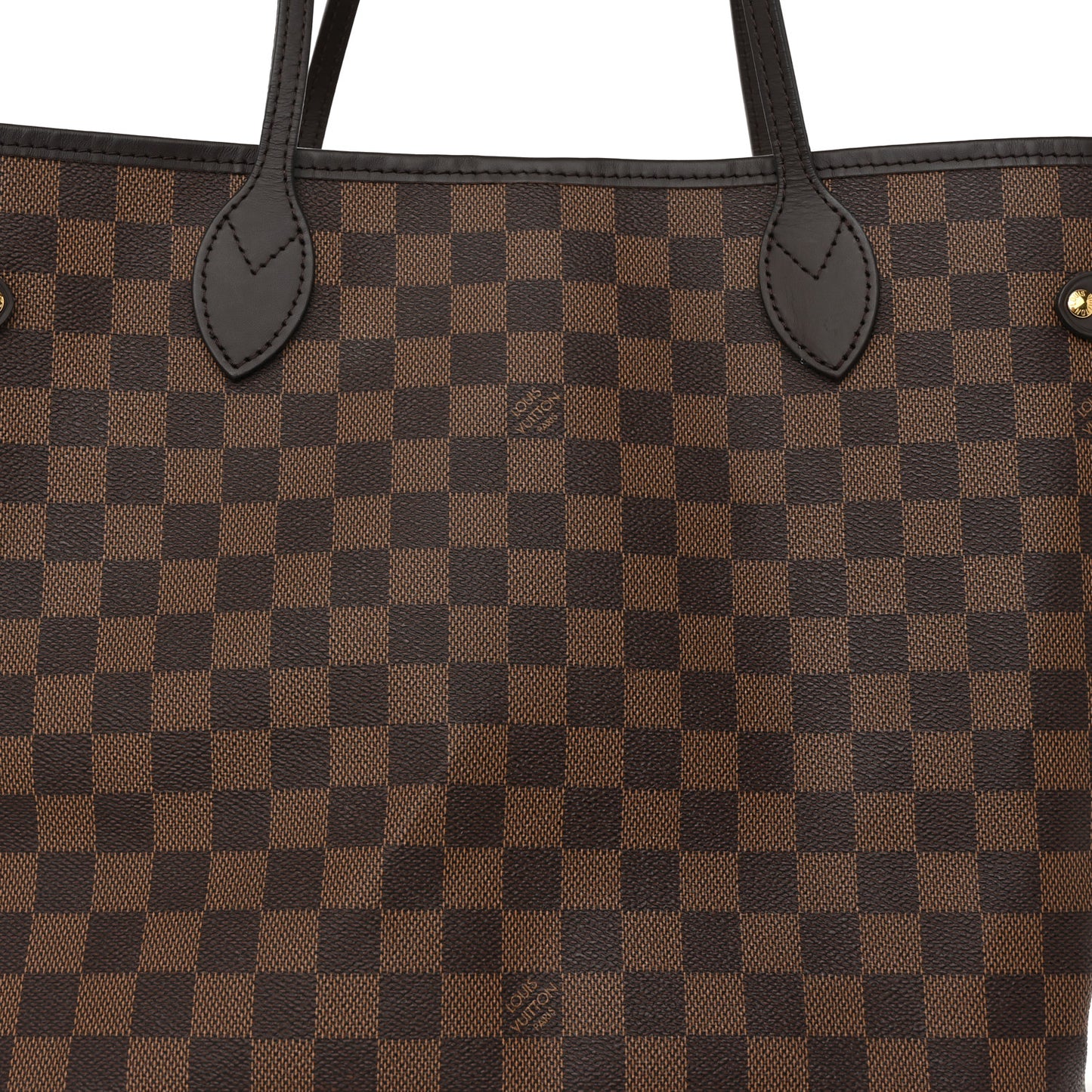 Damier Ebene Neo Neverfull MM Rose Ballerine