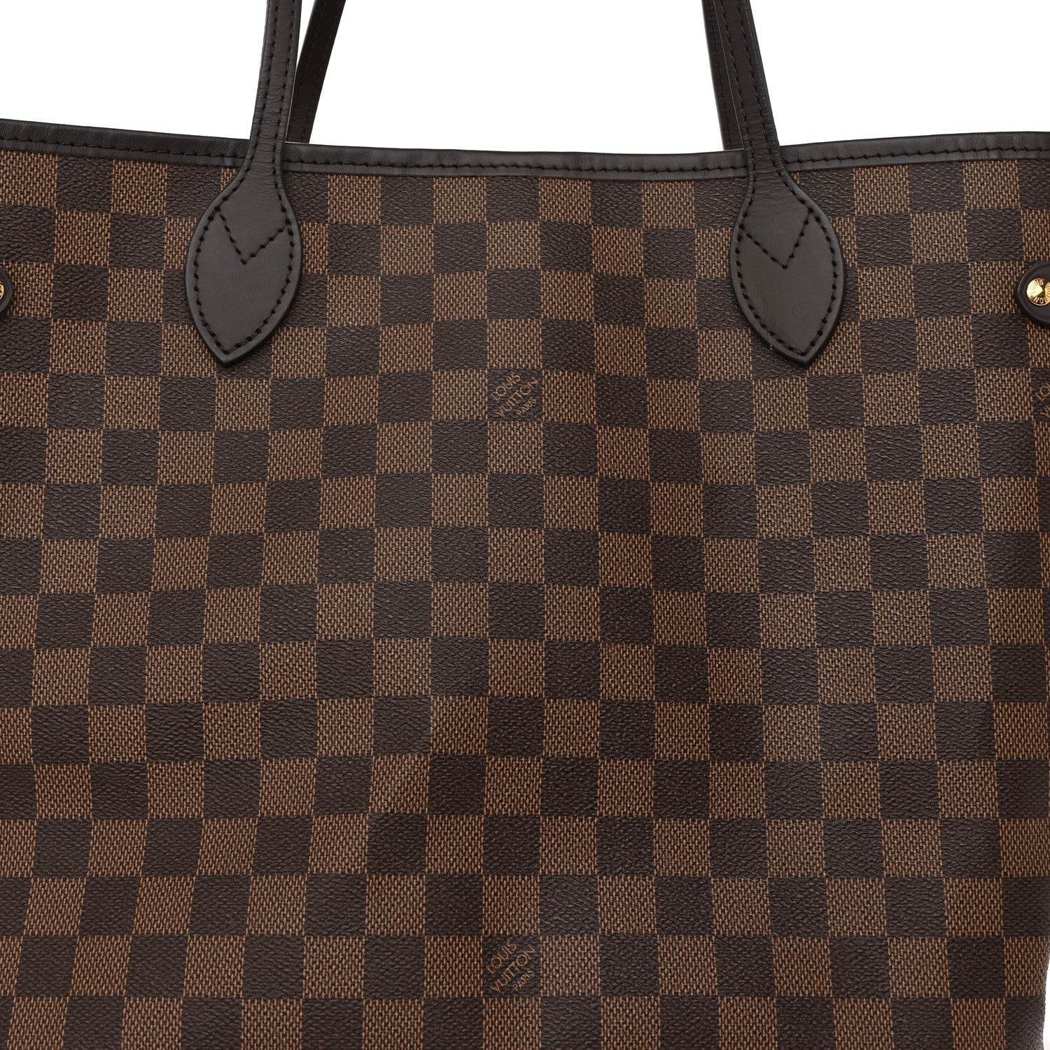 Louis Vuitton Damier Ebene Neo Neverfull MM Rose Ballerine 8 of 10