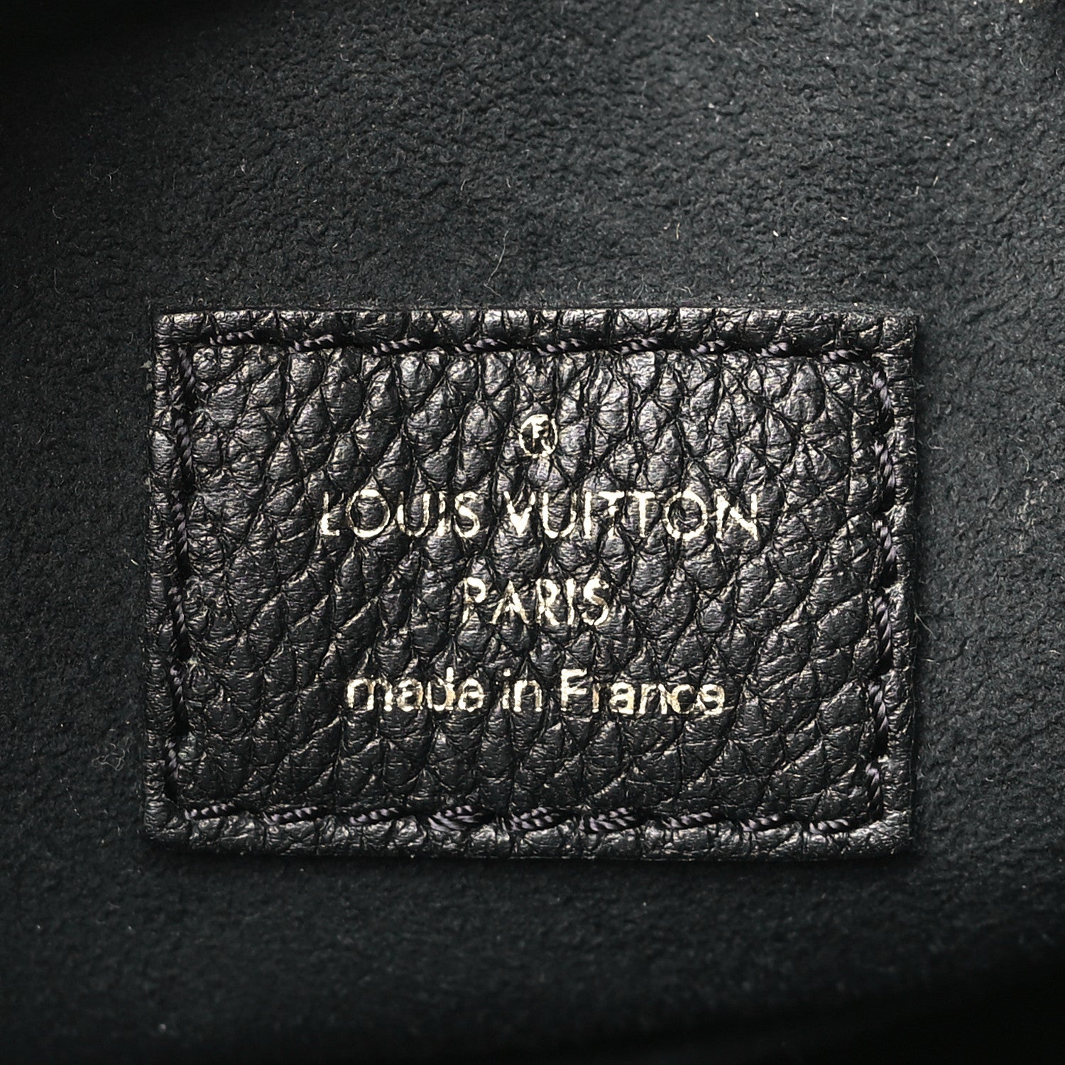 Louis Vuitton Calfskin Lockme Bucket MM Black 6 of 8