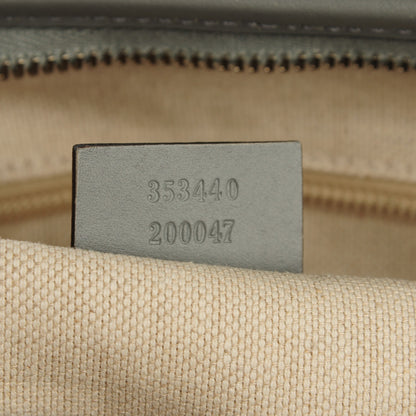 Gucci GG Supreme Monogram Small Zippered Tote Ecru Grigio 6 of 7