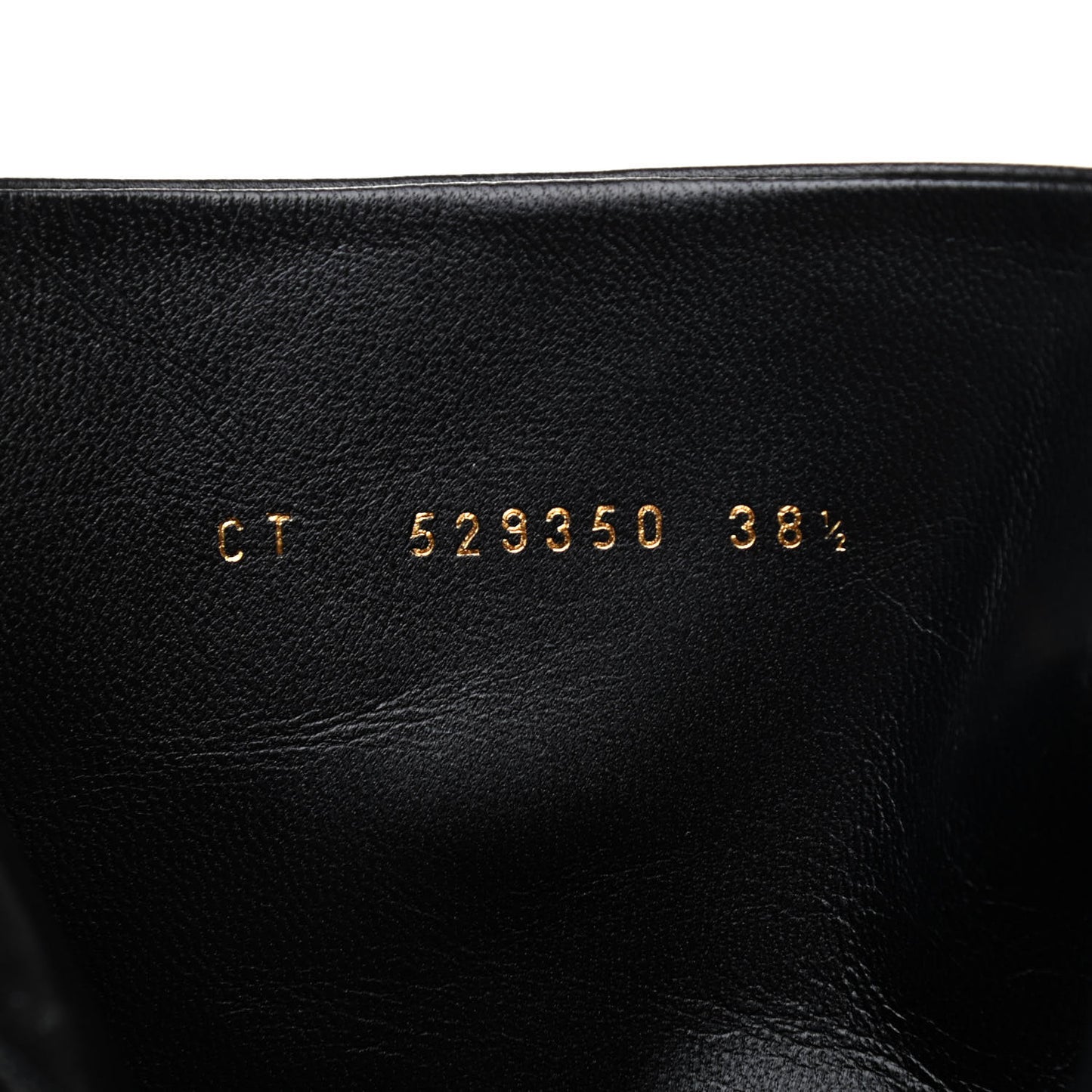 Nappa Vendome Loulou Ankle Zip Boot 38.5 Black