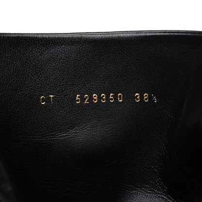 Saint Laurent Nappa Vendome Loulou Ankle Zip Boot 38.5 Black 5 of 6