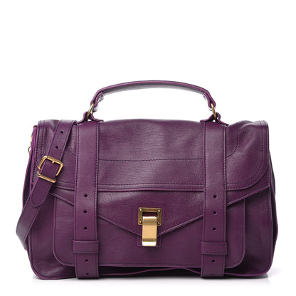 Proenza Schouler Lambskin Medium PS1 Satchel Veruca Salt 1 of 11