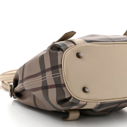 Burberry Smoked Check Small Northfield Tote Trench 11 of 13