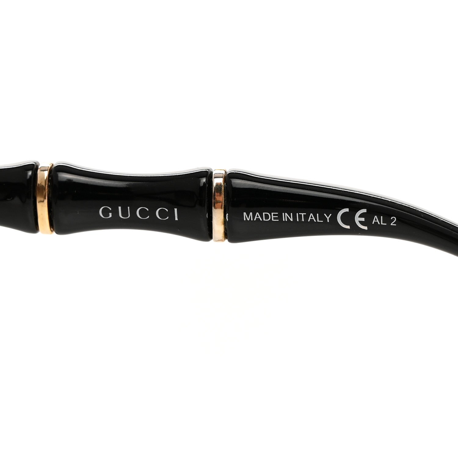 Gucci Oversized Oval Bamboo Sunglasses 3508/S Brown 6 of 7