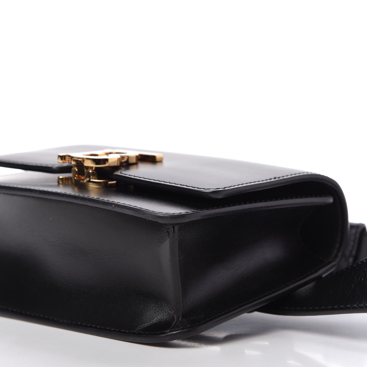 Calfskin TB Belt Bag Black