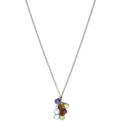 Tiffany 18K Yellow Gold Briolette Cluster Pendant 1 of 7