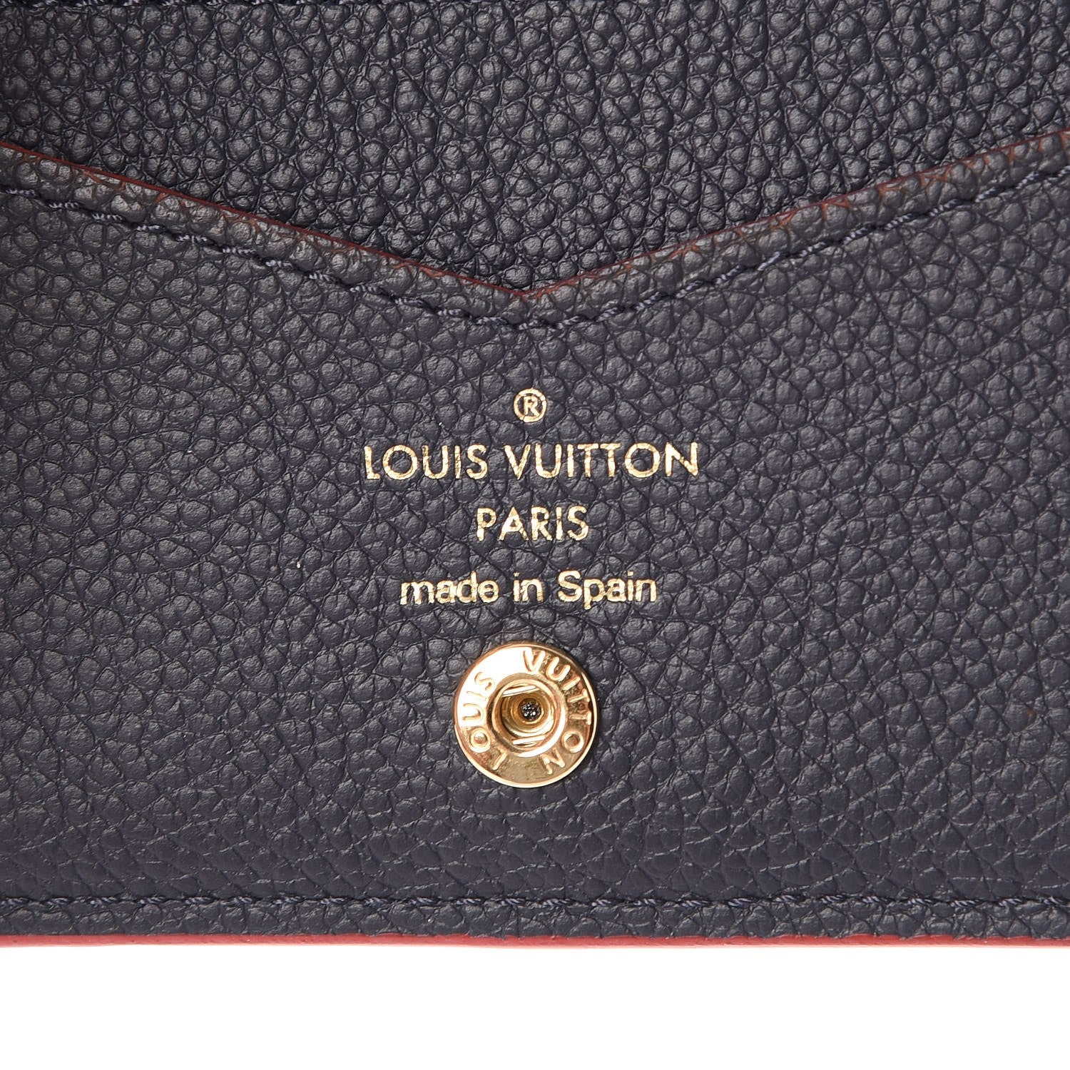 Louis Vuitton Empreinte Multicartes Marine Rouge 7 of 8