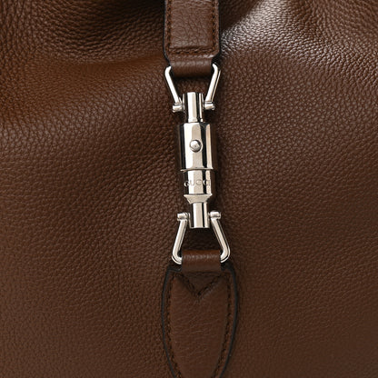 Gucci Soft Grained Calfskin Large Jackie Hobo Nut Brown 9 of 13