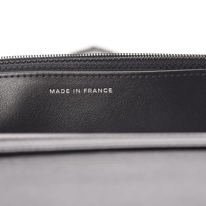 Chanel Aged Calfskin Quilted Reissue Wallet On Chain WOC So Black 7 of 12