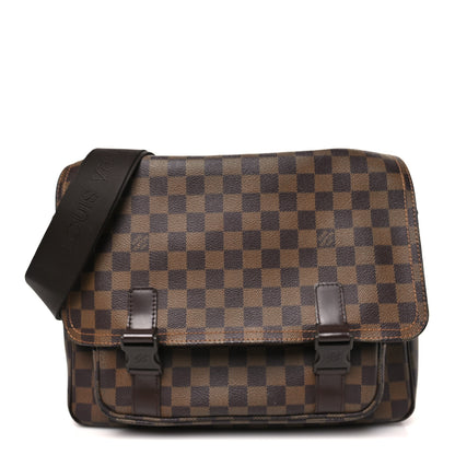 Louis Vuitton Damier Ebene Melville Messenger Bag 1 of 9