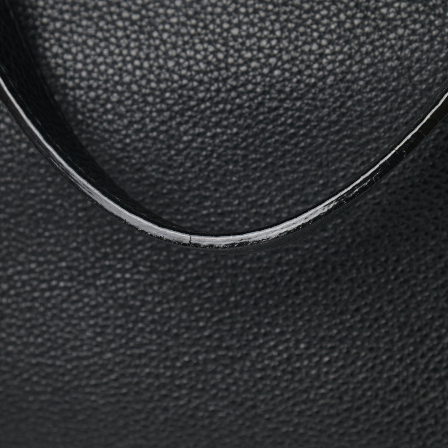Grainy Calfskin Bria Tote Black