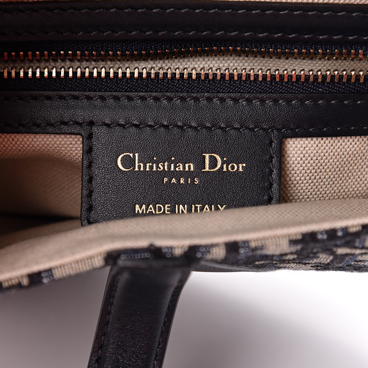 Christian Dior Oblique Saddle Bag Blue 6 of 10