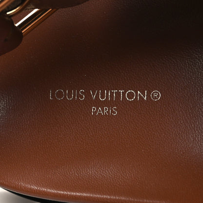 Louis Vuitton Shearling Paseo Flat Comfort Sandal 40 Nude 7 of 7
