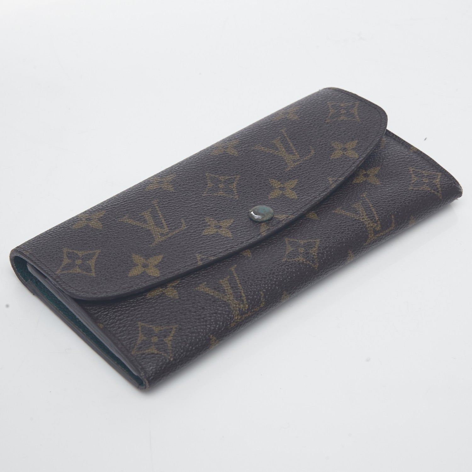 Louis Vuitton Monogram Emilie Wallet Vert 5 of 9