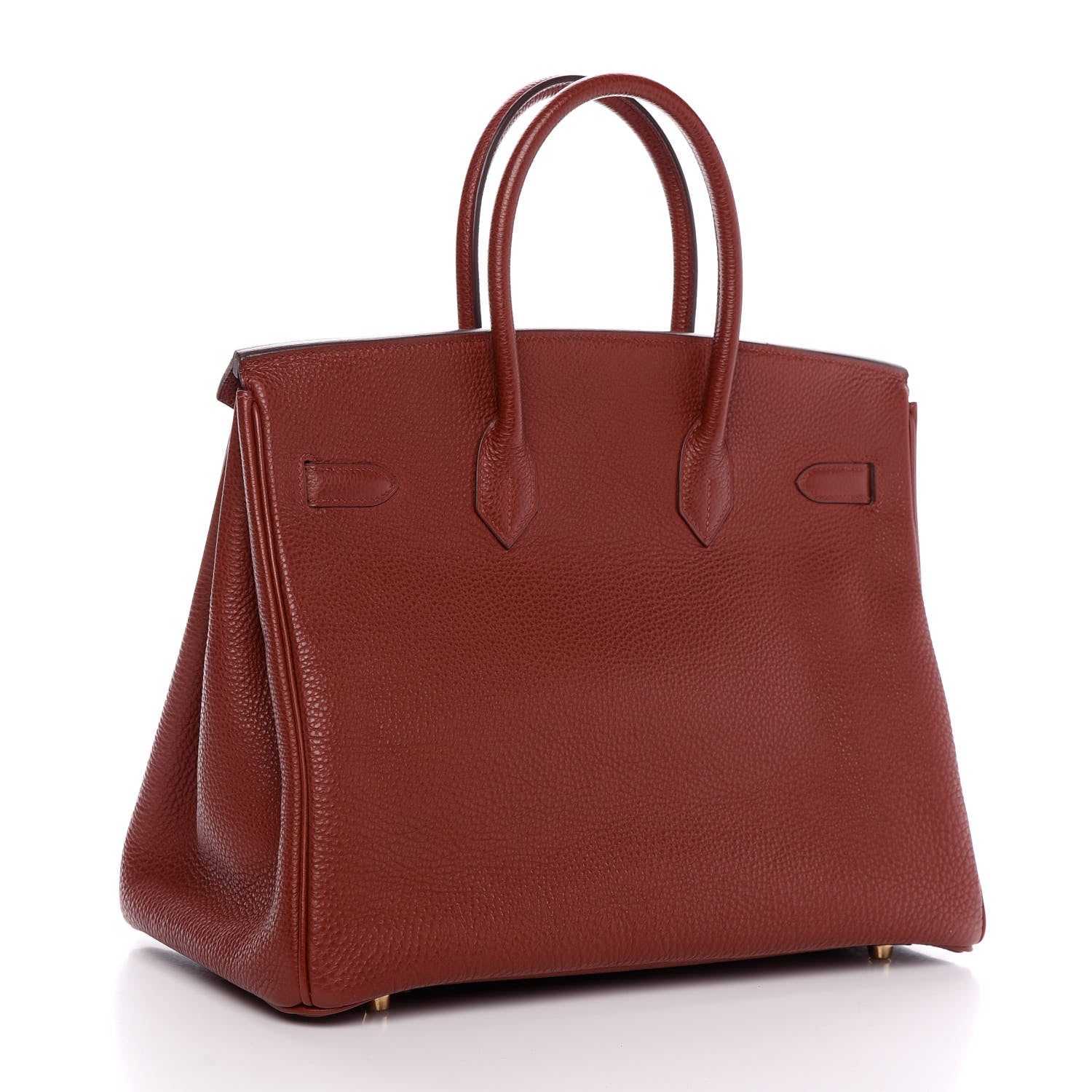 Hermes Togo Verso Birkin 35 Brique Ebene 3 of 9
