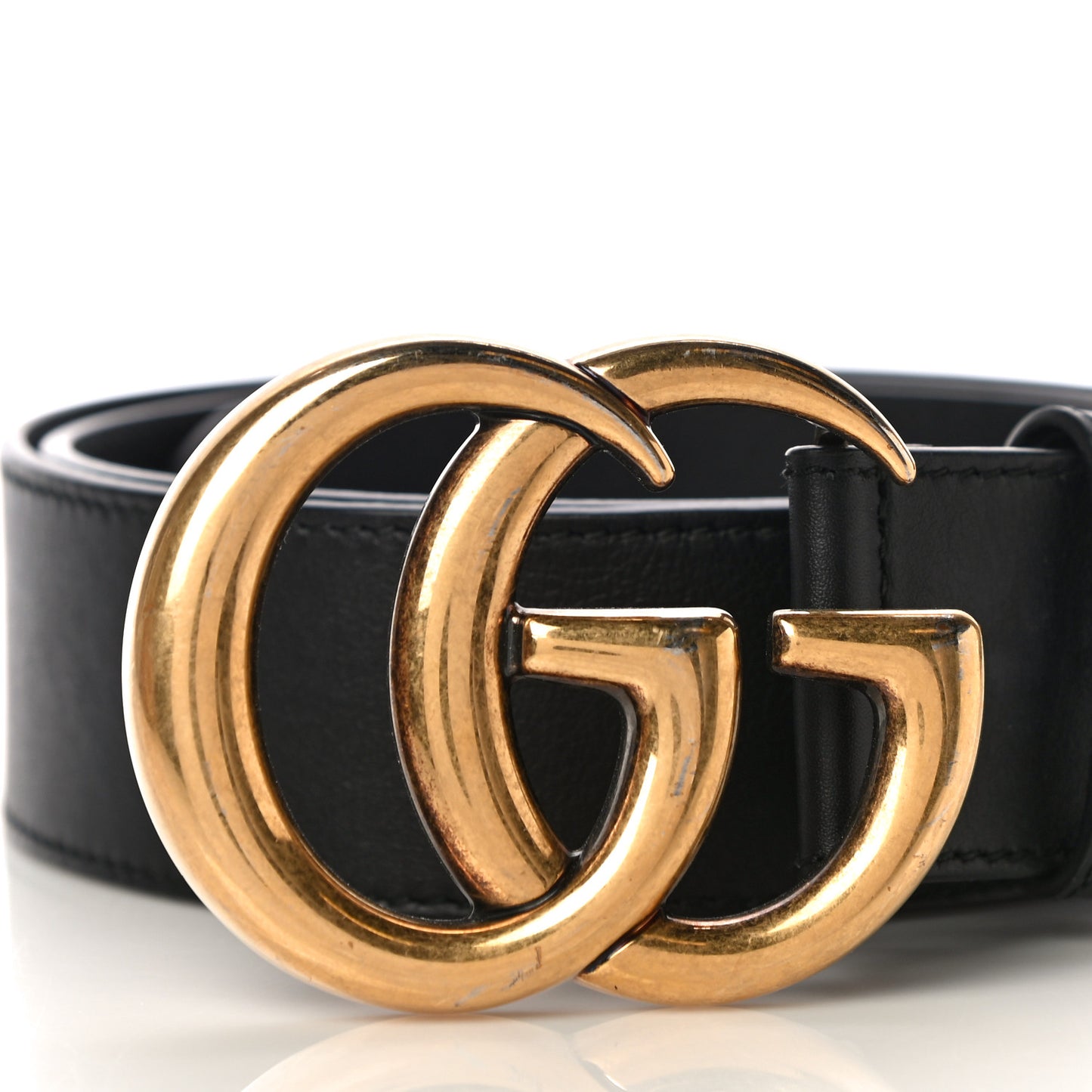 Calfskin Double G 40mm Belt 90 36 Black