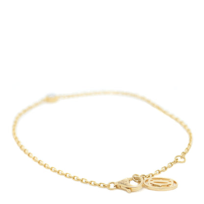 Cartier 18K Yellow Gold Diamond SM D'Amour Bracelet 5 of 12