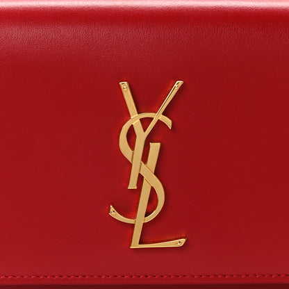 Saint Laurent Smooth Calfskin Monogram Kate Belt Bag Red 7 of 11