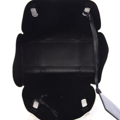 Balenciaga Calfskin Logo Strap Small Everyday Tote White Black 6 of 12
