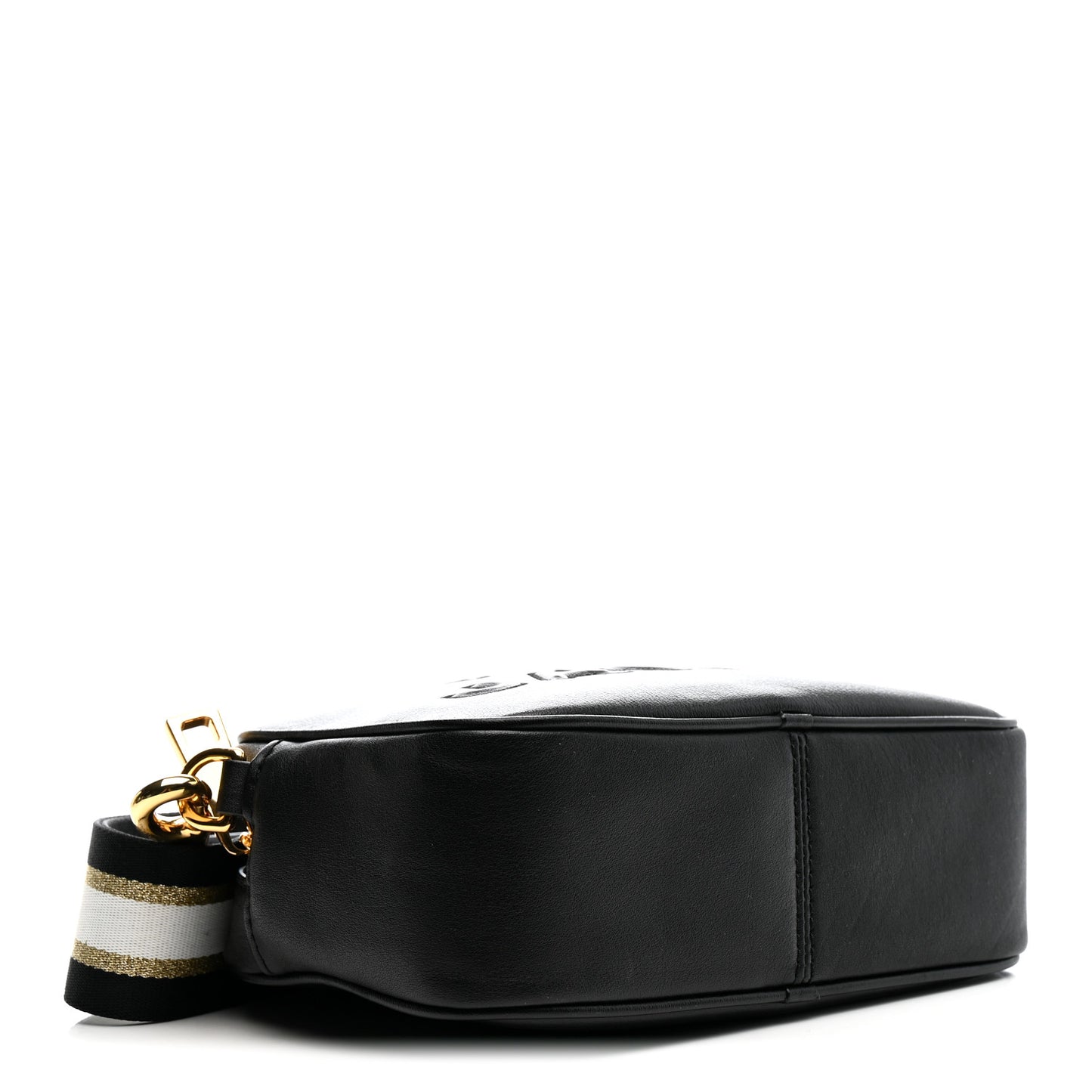 Calfskin The Flash Crossbody Black