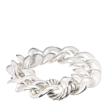 David Yurman Sterling Silver Cordelia Curb Link Bracelet 3 of 4