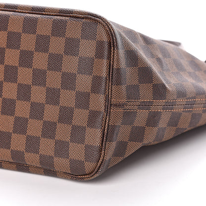 Louis Vuitton Damier Ebene Neo Neverfull MM Rose Ballerine 11 of 17