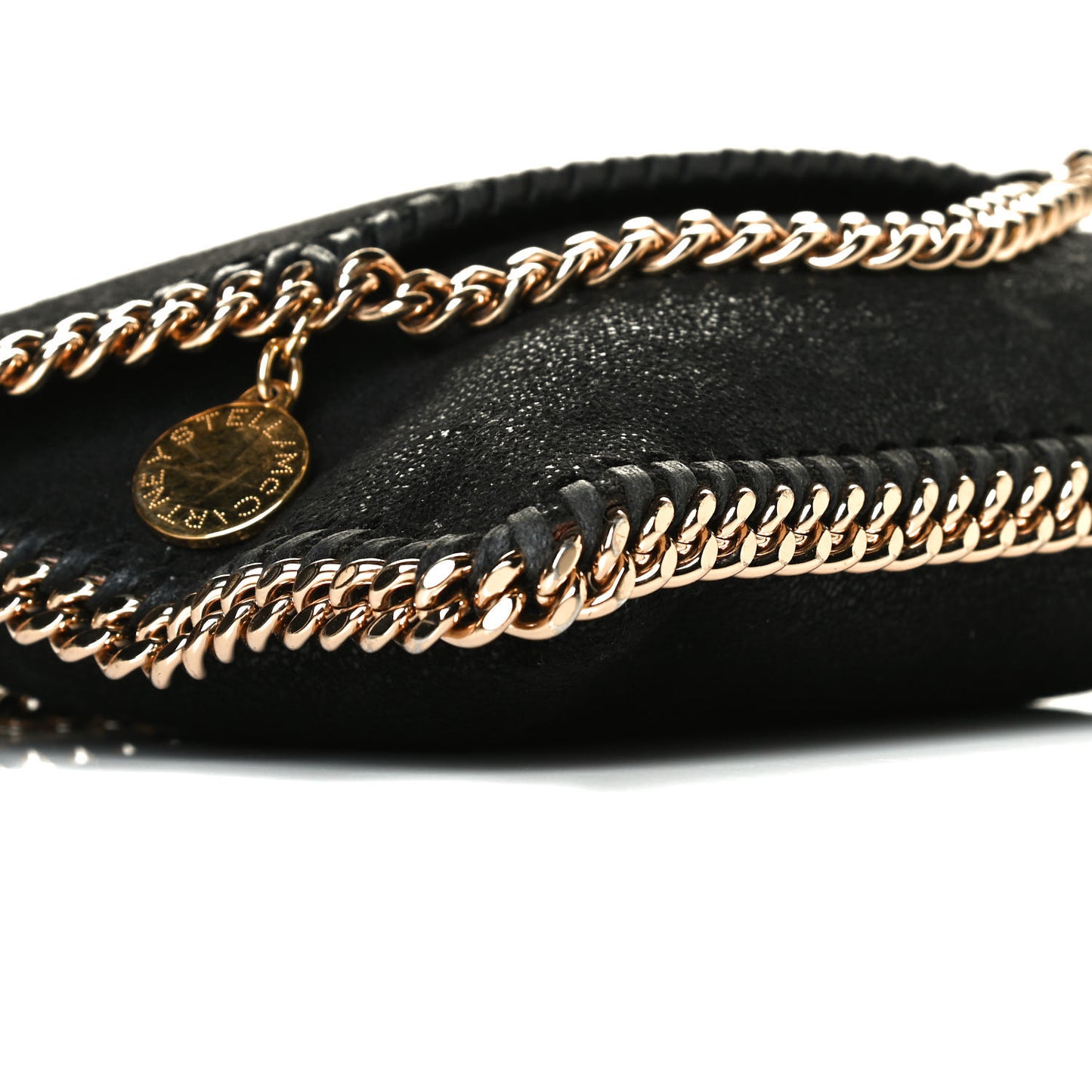 Shaggy Deer Falabella Mini Crossbody Bag Black