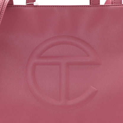 Telfar Vegan Leather Medium Shopping Bag Corned Beef 9 of 9