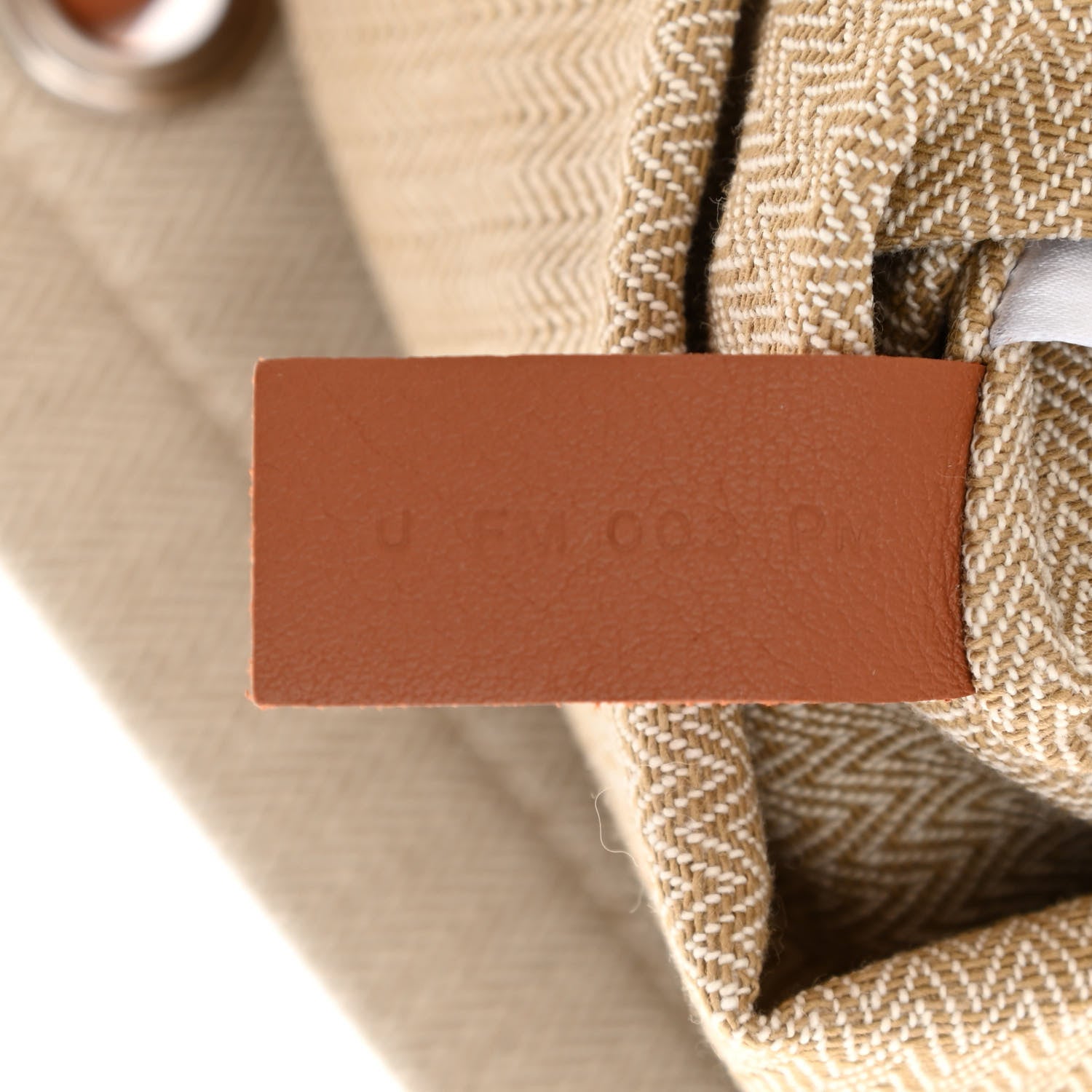 Hermes Canvas Swift Aline Grooming Bag Gold 7 of 11