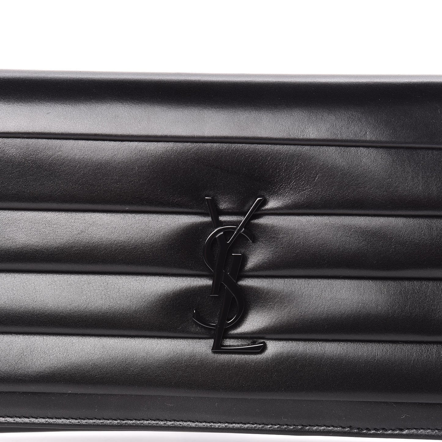 Calfskin Monogram Smoking Clutch Black