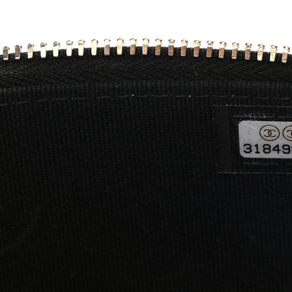 Chanel Lambskin Quilted Top Handle Mini Vanity Case With Chain Black 7 of 10