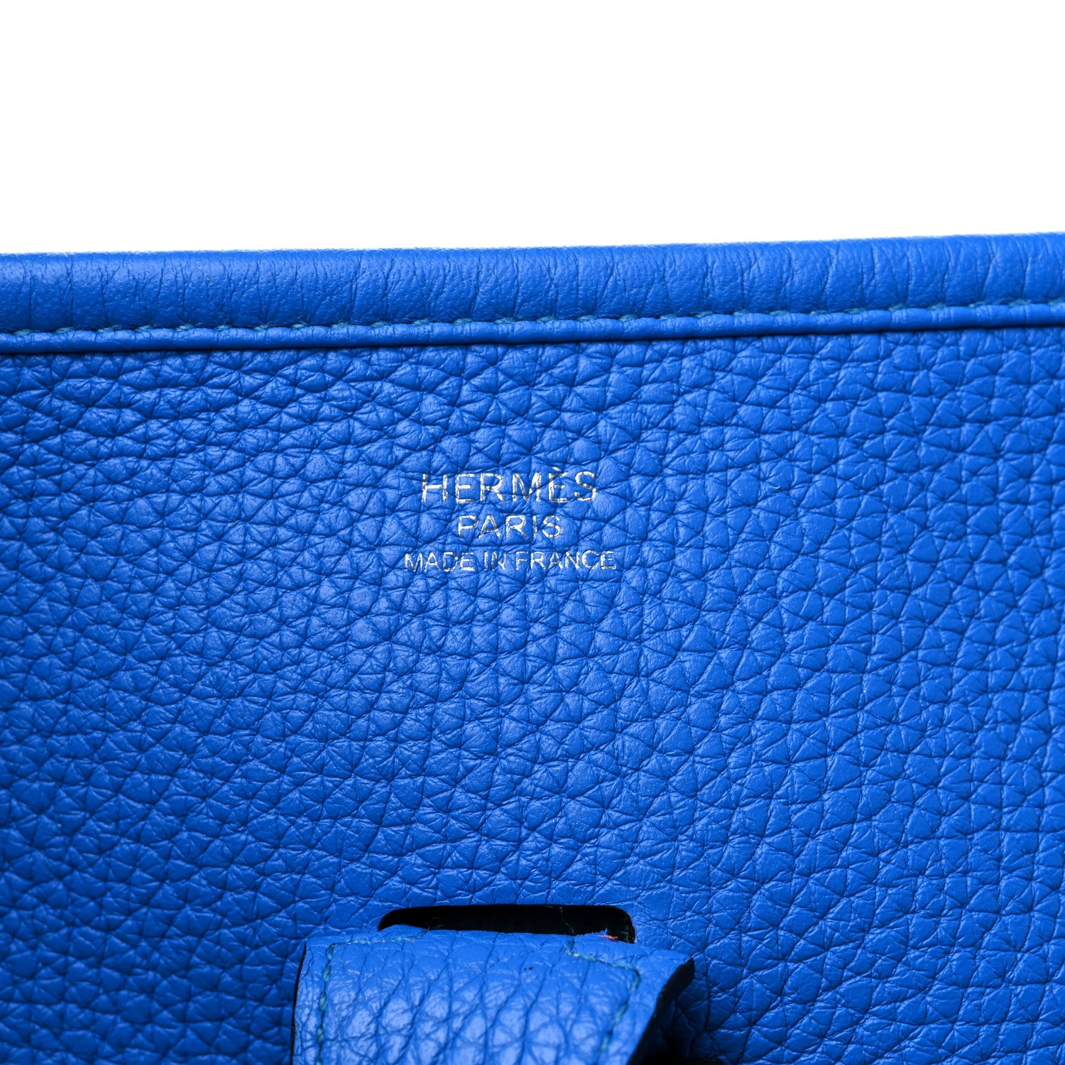 Hermes Taurillon Clemence Evelyne III GM Bleu Hydra 6 of 20