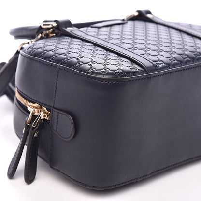 Gucci Soft Microguccissima Small Crossbody Bag Blue 8 of 10