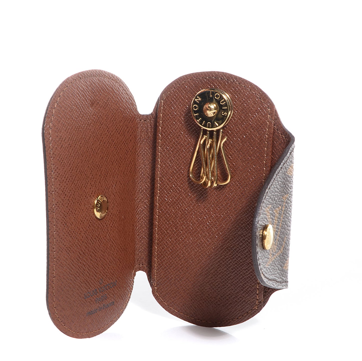 Monogram Round Key Holder PM