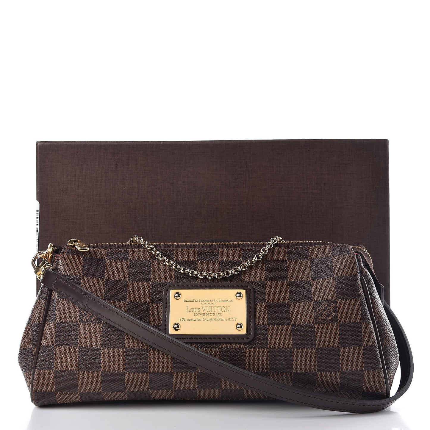 Damier Ebene Eva Clutch