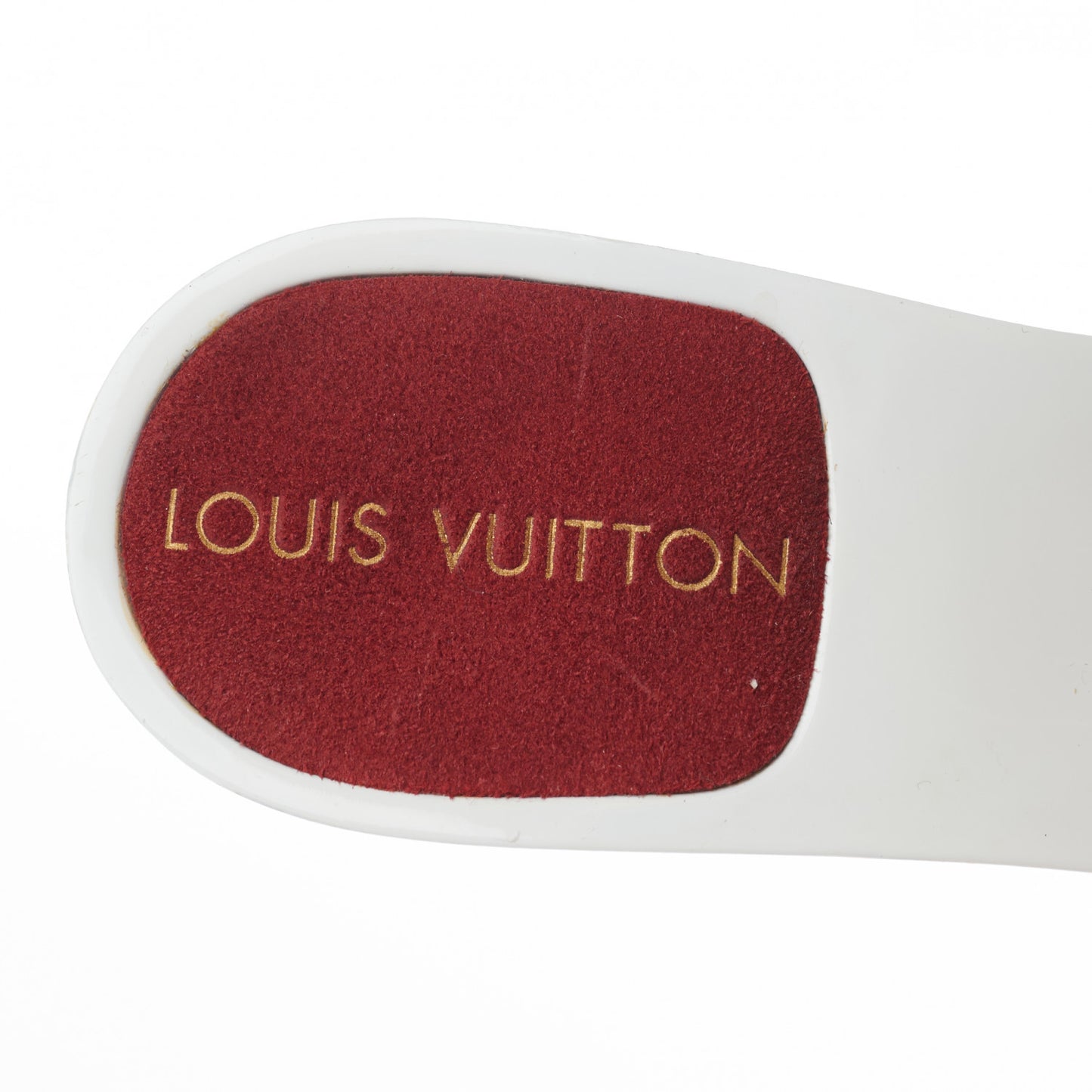 Monogram Multicolor Sandal Mule 35 White