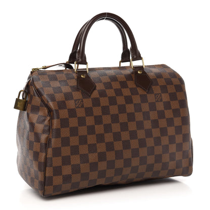 Louis Vuitton Damier Ebene Speedy 30 3 of 10