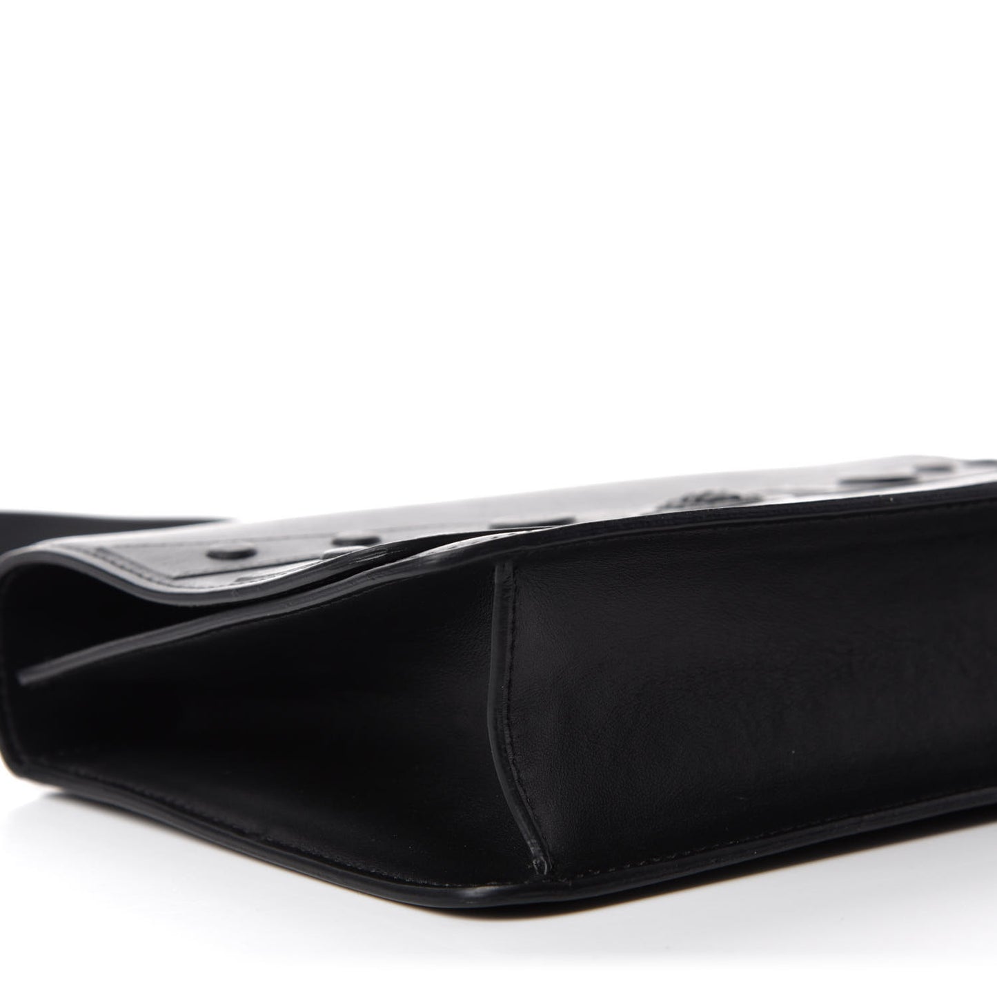 Calfskin Tribute X Shoulder Bag Black