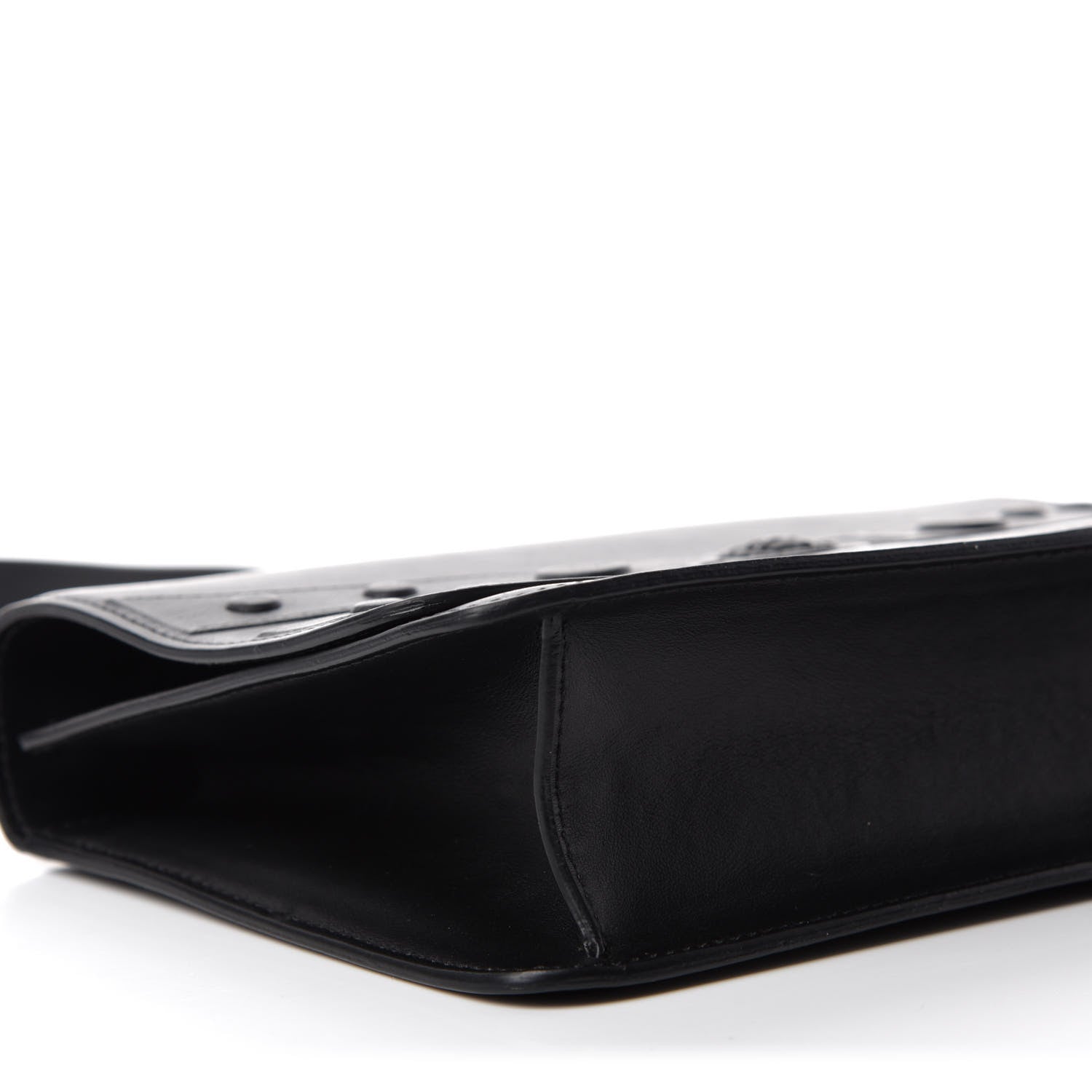 Versace Calfskin Tribute X Shoulder Bag Black 6 of 10